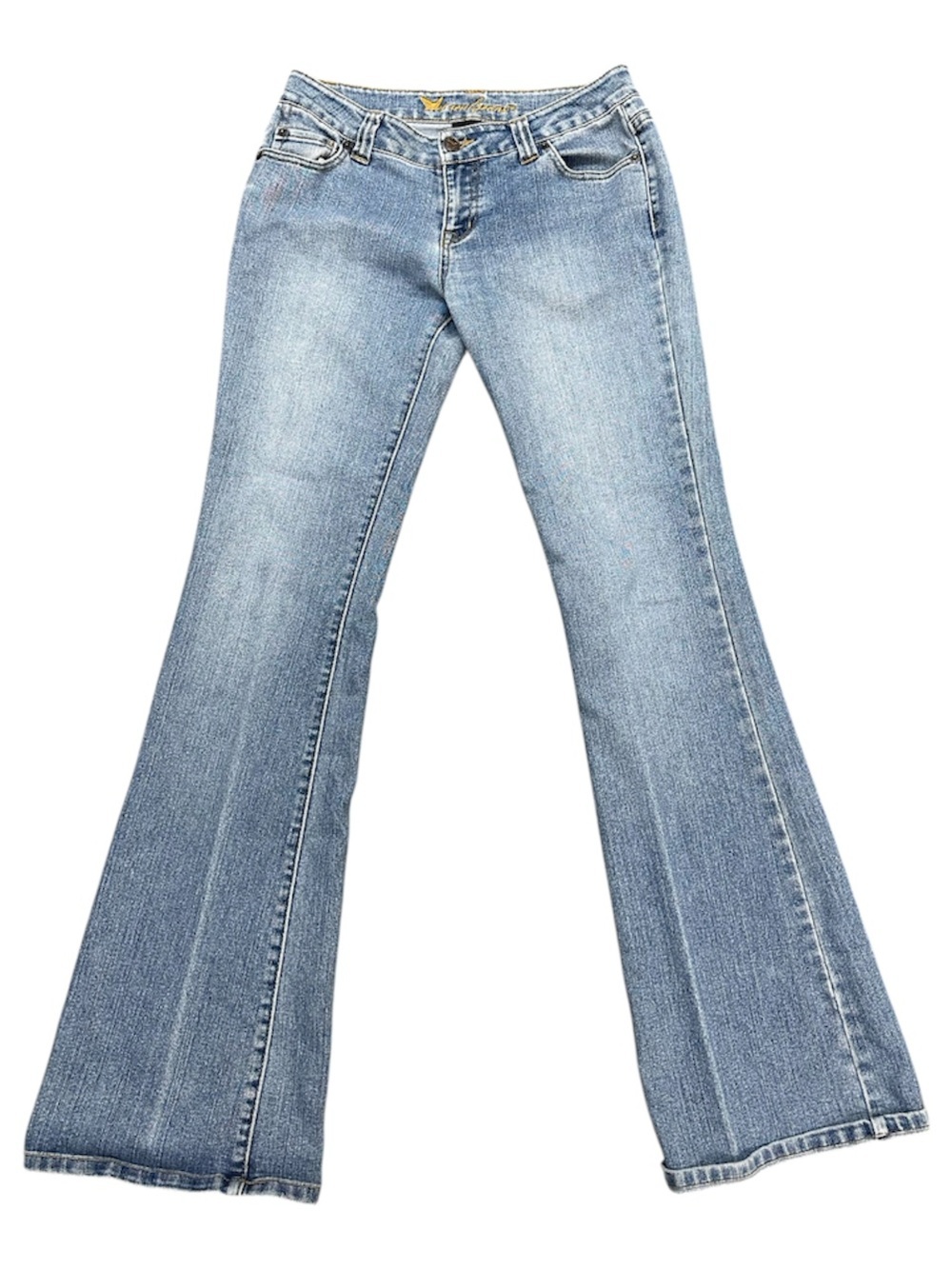 Wet Seal Women’s Plus Size 5L Light Wash Stretch Bootcut Jeans Y2K
